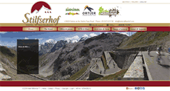 Desktop Screenshot of hotel-stilfserhof.com